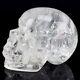 1000g Carving Crafts Natural Rock White Clear Quartz Hand Carved Crystal Skulls