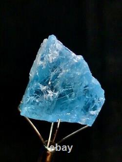 103Carat Beautifull 2Pieces Unique Color Blue Aquamarine Crystal From @Africa