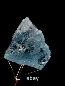 103Carat Beautifull 2Pieces Unique Color Blue Aquamarine Crystal From @Africa