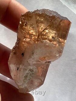 106g Amazing DT Honey Topaz Scepter Skardu Natural 60x30x25mm Chunk Power Piece