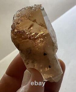 106g Amazing DT Honey Topaz Scepter Skardu Natural 60x30x25mm Chunk Power Piece