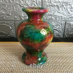 1090g A piece of Natural Seven Colors Jade Vase specimen -Taiwan China 01
