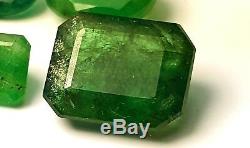 10-Carat Good Quality Emerald Cut Facet Stone From Swat 1-Piece