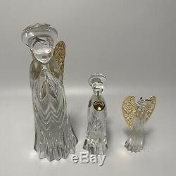 10 Piece Gorham Crystal Nativity Set Made In Germany