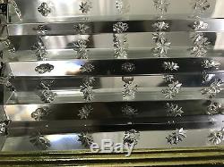 10 Pieces of 6 Inch Crystal Prisms With Delicate Design