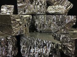 10kgs (22.2 lbs) Bismuth Metal 99.99% Pure Chunks and Pieces Crystal Growing