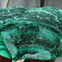 1188g Large Natural Malachite Green Circular Banded Crystal Piece Rare Specimen