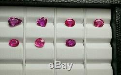 11.80 Carat Top Quality Ruby cut 7 Pieces From Africa