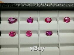 11.80 Carat Top Quality Ruby cut 7 Pieces From Africa