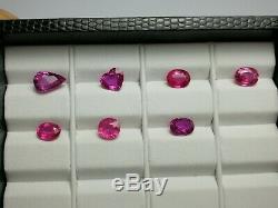 11.80 Carat Top Quality Ruby cut 7 Pieces From Africa