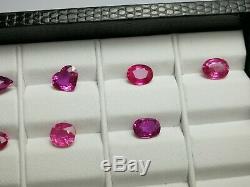 11.80 Carat Top Quality Ruby cut 7 Pieces From Africa