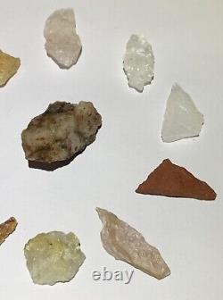 11 Piece Azeztulite Ascension Crystal Set Powerful Natural Crystal Collection