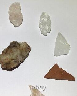 11 Piece Azeztulite Ascension Crystal Set Powerful Natural Crystal Collection