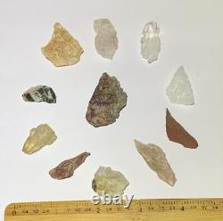 11 Piece Azeztulite Ascension Crystal Set Powerful Natural Crystal Collection