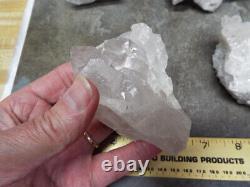 11 Piece Old Jim Coleman Mine, Arkansas Quartz Crystal Lot
