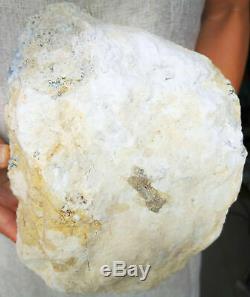 12.2lb Natural Celestite Geode Quartz Crystal Specimen Display Piece Healing