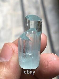 130 Carats-2 Pieces Beryl. Var'Aquamarine Crystal from Valley Skardu, Pakistan