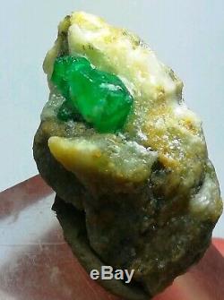 131 carat 2 pieces Perfectly Emerald Crystal Specimen from Swat mine Pakistan