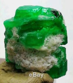 131 carat 2 pieces Perfectly Emerald Crystal Specimen from Swat mine Pakistan