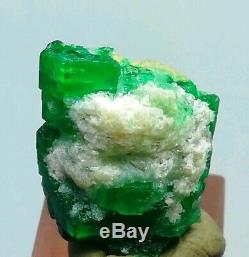 131 carat 2 pieces Perfectly Emerald Crystal Specimen from Swat mine Pakistan