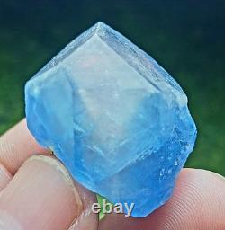 144grams A lovely lot of 6pieces lot superb lustrous blue Celestine crystals