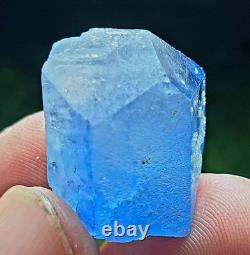 144grams A lovely lot of 6pieces lot superb lustrous blue Celestine crystals