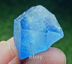 144grams A lovely lot of 6pieces lot superb lustrous blue Celestine crystals