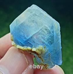 144grams A lovely lot of 6pieces lot superb lustrous blue Celestine crystals