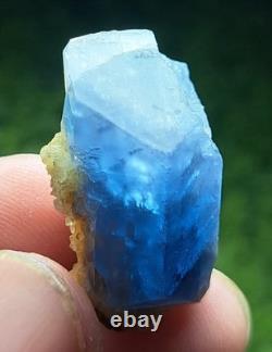 144grams A lovely lot of 6pieces lot superb lustrous blue Celestine crystals