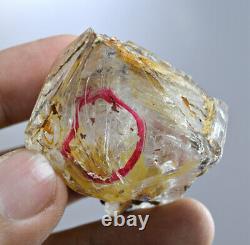 1450gm 30 pieces Window Quartz with Water Moving Bubble some have twin Bubble