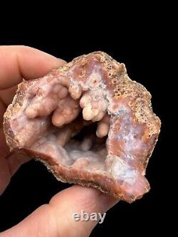14 Piece Lot of Pink Amethyst Geodes Crystal Wholesale Mineral Specimens RAW