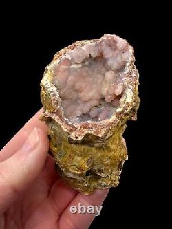 14 Piece Lot of Pink Amethyst Geodes Crystal Wholesale Mineral Specimens RAW