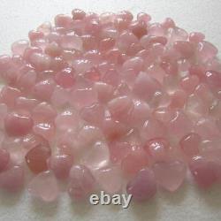150 pieces (7.7lb) NATURAL ROSE quartz crystal Heart healing