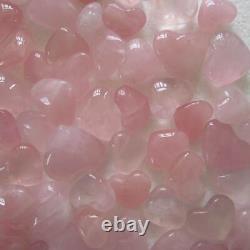 150 pieces (7.7lb) NATURAL ROSE quartz crystal Heart healing