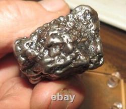 158 GM CAMPO DEL CIELO METEORITE CRYSTAL! GREAT PIECE With STAND