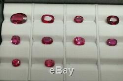 15.30 Carat Top Quality Ruby cut 10 Pieces From Africa