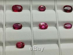 15.30 Carat Top Quality Ruby cut 10 Pieces From Burma