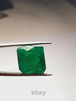 15.50-CT Facet Grade Emerald Natural Rough Piece @ Panshir Mine Afghanistan