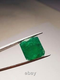 15.50-CT Facet Grade Emerald Natural Rough Piece @ Panshir Mine Afghanistan