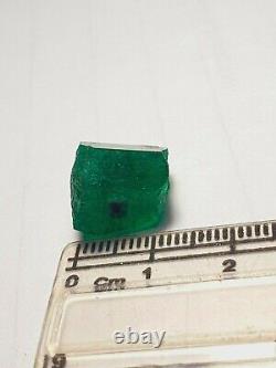 15.50-CT Facet Grade Emerald Natural Rough Piece @ Panshir Mine Afghanistan