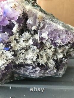 16 Lbs. Total, 4 Pieces, Natural Amethyst Geode. $250 Ask For Lot. Free Shipping