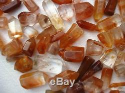 170 pieces 5.5lb RARE NATURAL RED quartz crystal Point healing