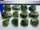 187-grms-12, Pieces Top Rutile Peridot Crystal Lot From Mansehra, Pakistan