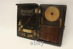 1921 The Heliphone Pocket Crystal Radio As-Is May Be Incomplete Or Missing Piece