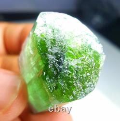 192 Carats Beautiful Natural Bi-Color Tourmaline Crystal Very Nice Quality Piece