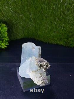 192-grams Natural Aquamarine Crystal Specimen Statement piece crystal @Skardu