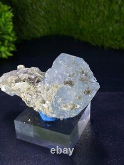 192-grams Natural Aquamarine Crystal Specimen Statement piece crystal @Skardu