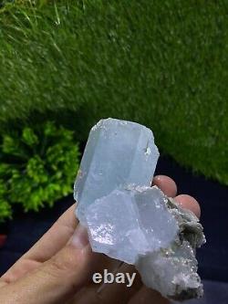 192-grams Natural Aquamarine Crystal Specimen Statement piece crystal @Skardu