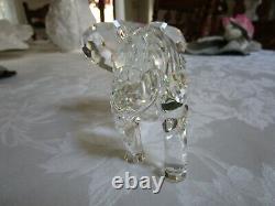 1993 Swarovski Crystal Elephant Inspiration Africa SCS Member Piece MINT