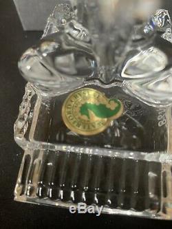 1999 Waterford Crystal Disney Disneyana Jiminy Cricket Gorgeous Piece